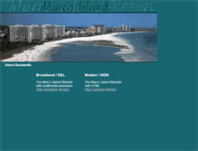 Tablet Screenshot of marcoislandgetaways.com